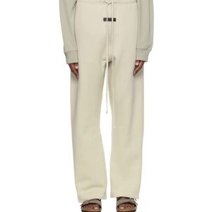 Essentials relaxed lounge pants in the color wheat
